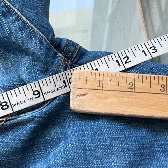 Lucky Brand Denim Jeans Size 32/32 410 Athletic Slim Leg Blue Cotton Medium Wash - Picture 12 of 13
